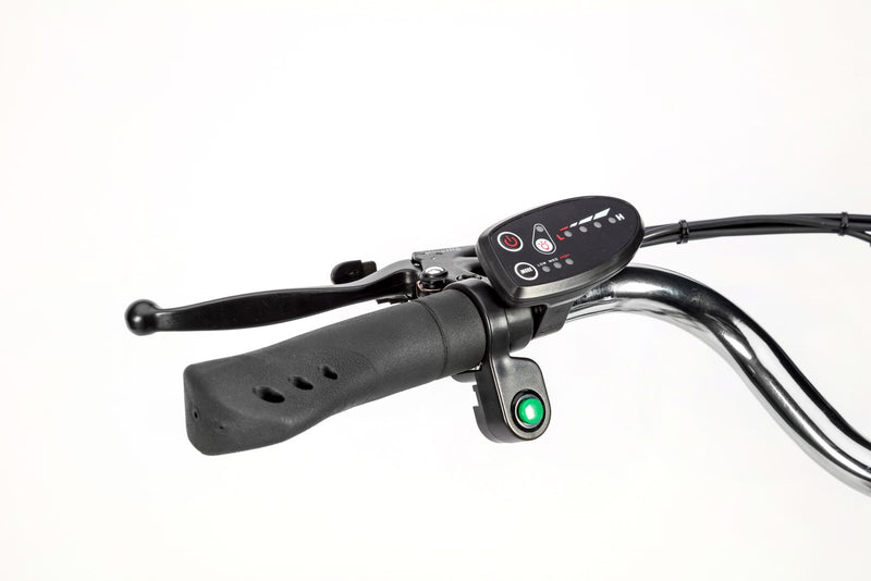 Tricicleta electrica Ztech ZT-81-AA TRAILER 2.0 autonomie 40 Km viteza maxima 25 km/h putere 250W acumulator 13Ah/36V nu necesita permis-Alb